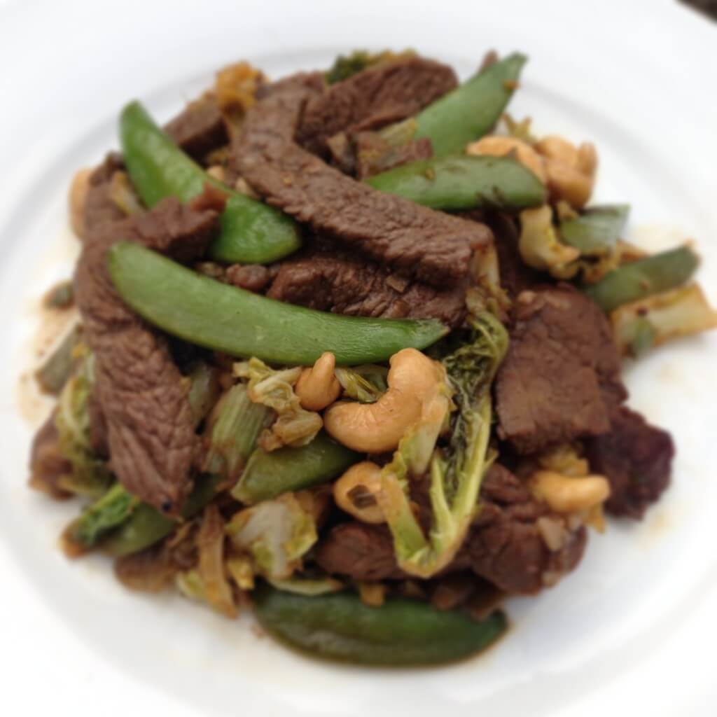 5 Spice Beef, Veg and Cashew Nut Stir Fry - Fitter Food - Fitter Food