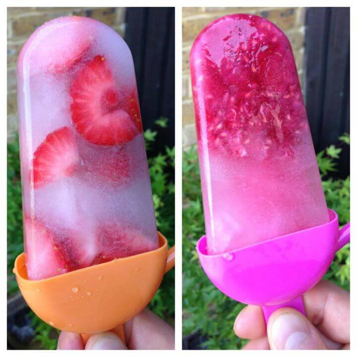Coconut Water Ice Lollies - Fitter Food - Fitter Food