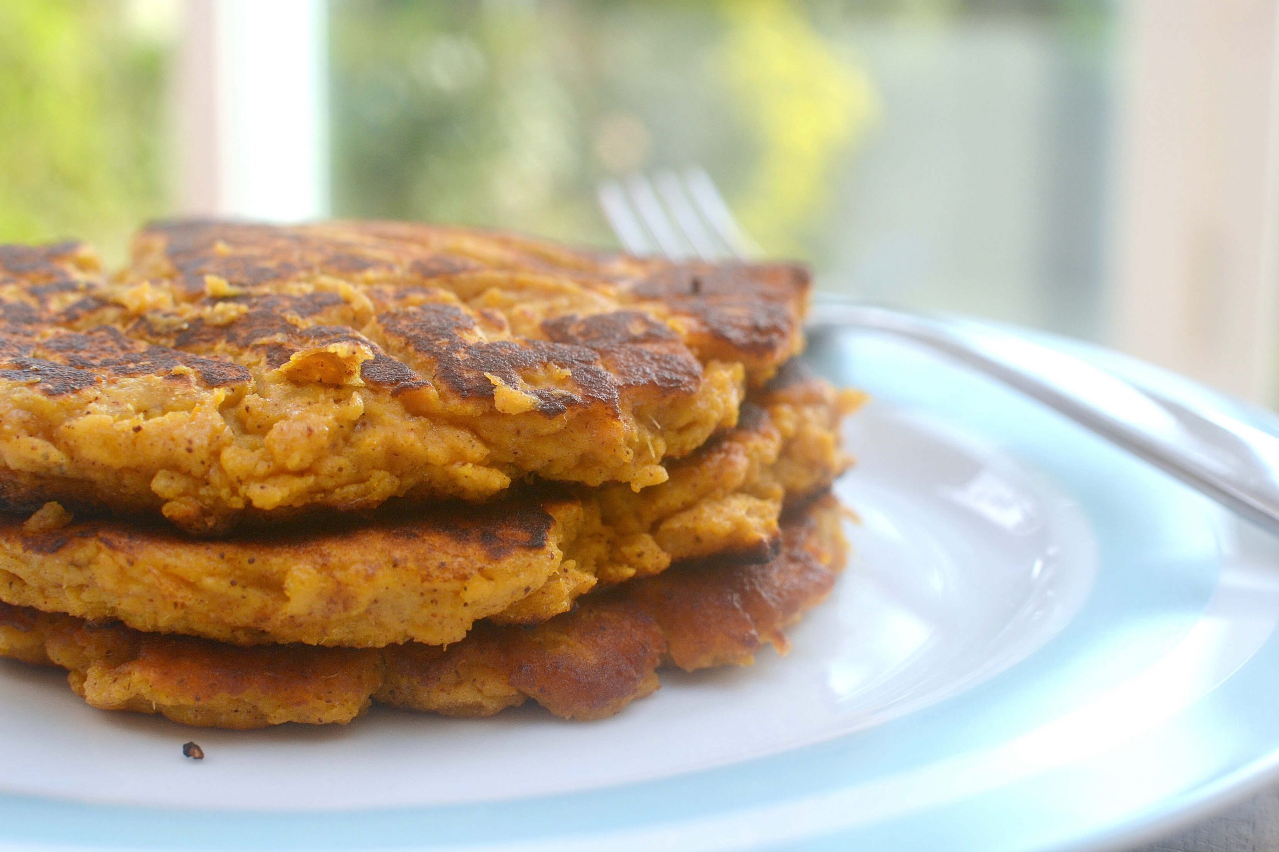 Sweet Potato Pancakes - Fitter Food - Fitter Food
