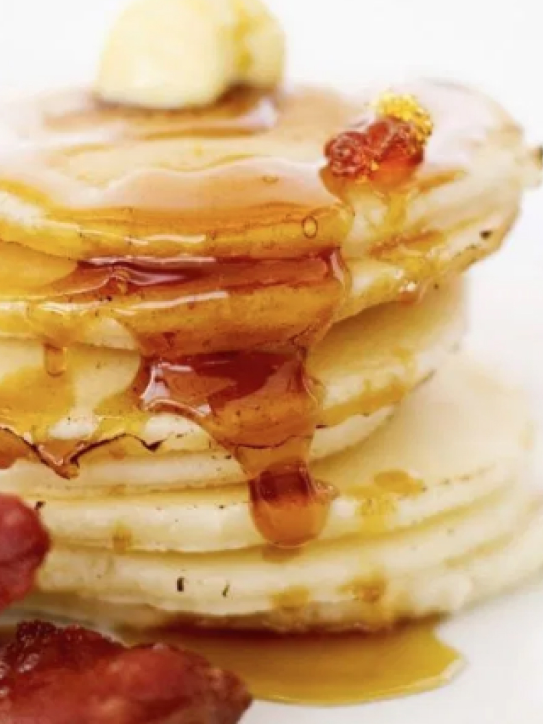 Bacon and Maple Syrup Pancakes Fitter Food Fitter Food