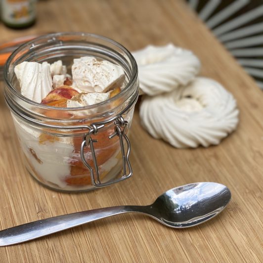 Peachey Eton Mess - Fitter Food - Fitter Food