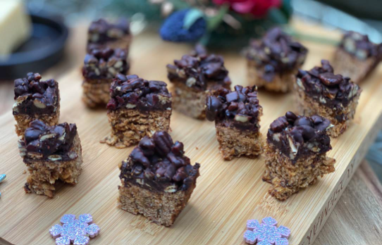 Florentine Flapjack Bites - Fitter Food - Fitter Food