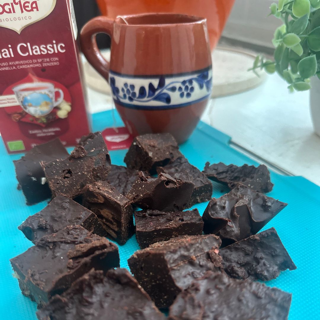 Choc com Pimenta Rosa - Fitter Food - Fitter Food