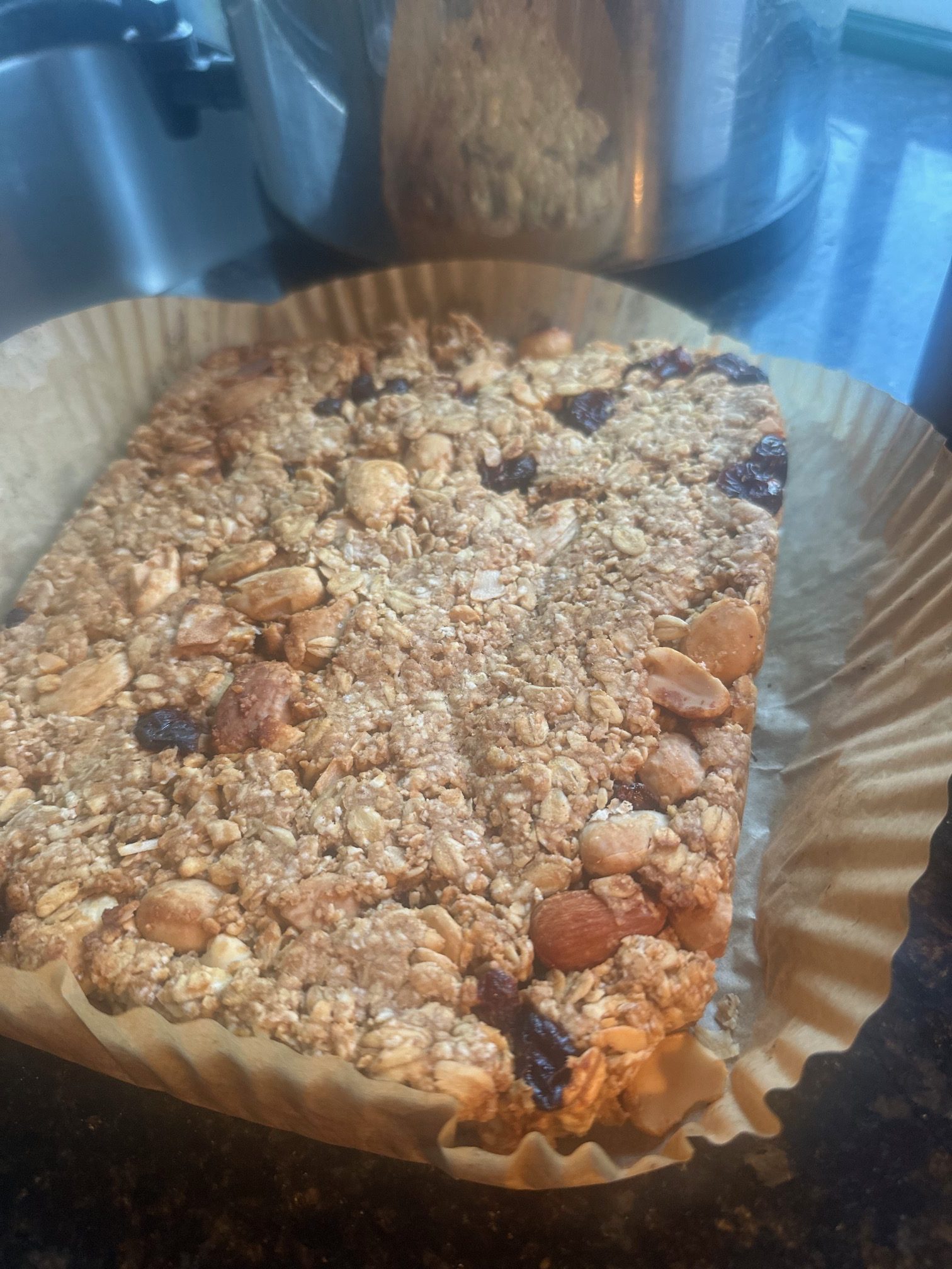 Cranberry, Apple & Almond Flapjacks - Fitter Food - Fitter Food